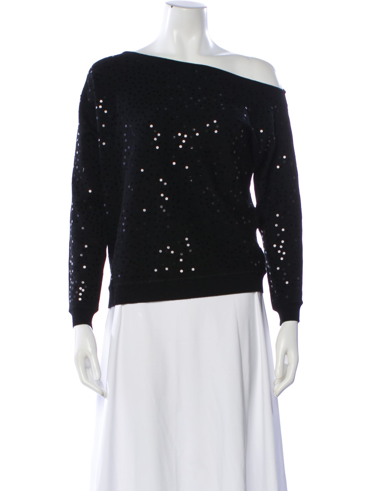 Minnie Rose Asymmetrical Sweater