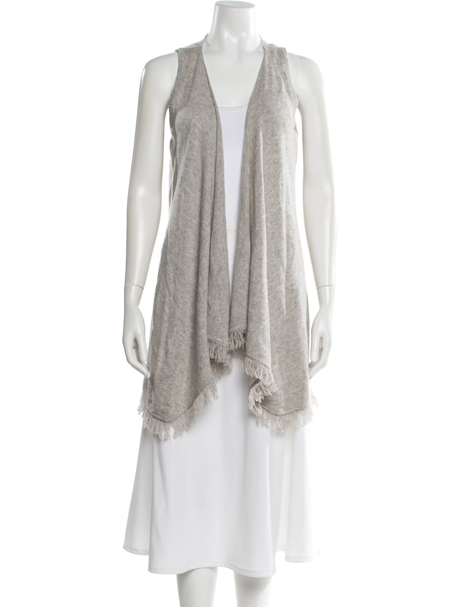 Minnie Rose Cashmere Open Front Sweater