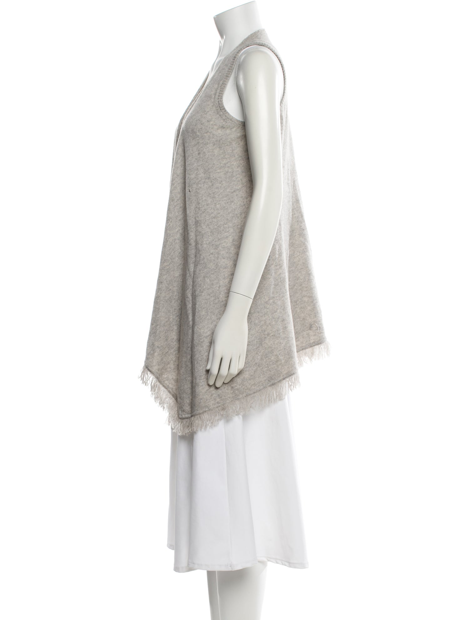 Minnie Rose Cashmere Open Front Sweater