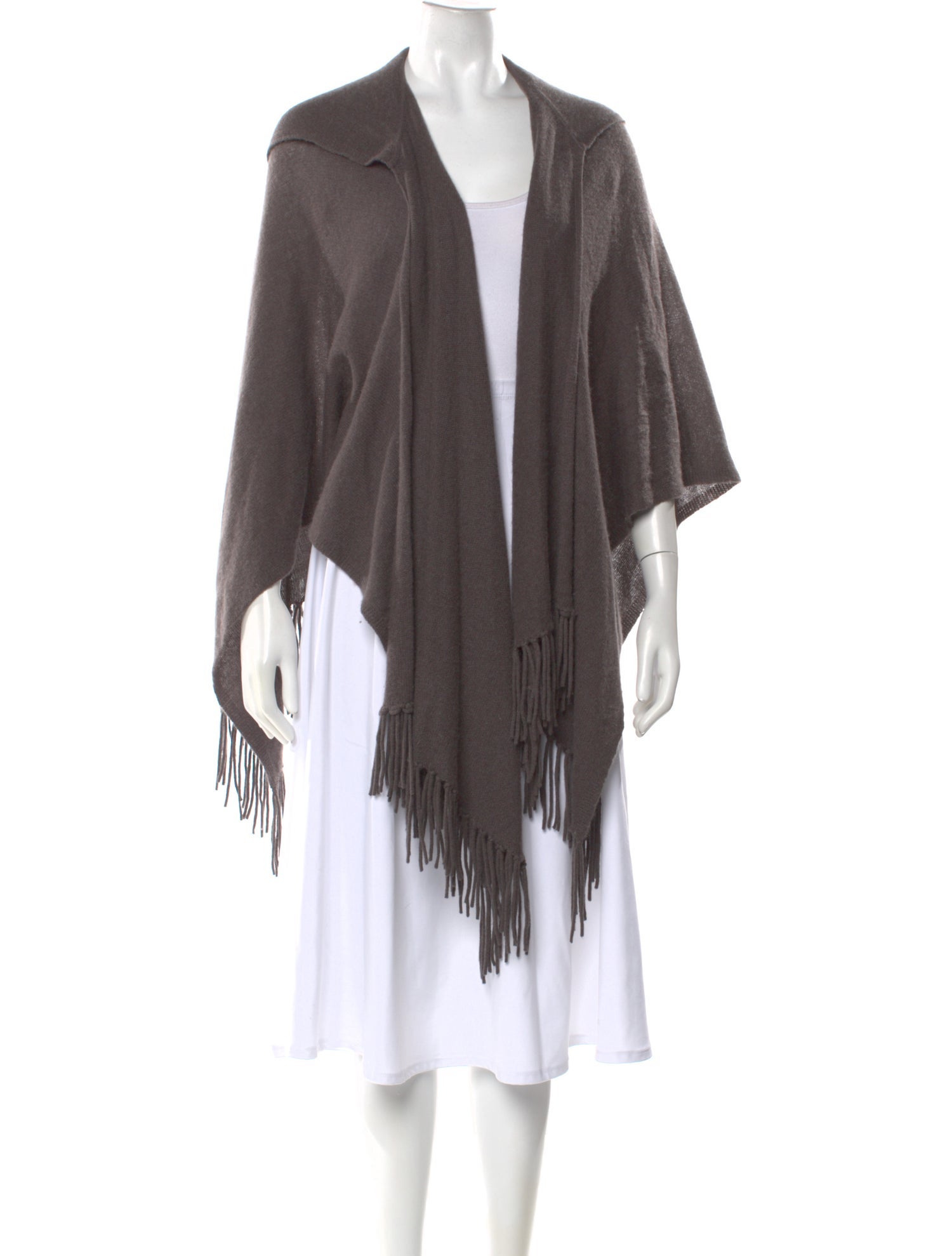 Minnie Rose Cashmere Open Front Sweater