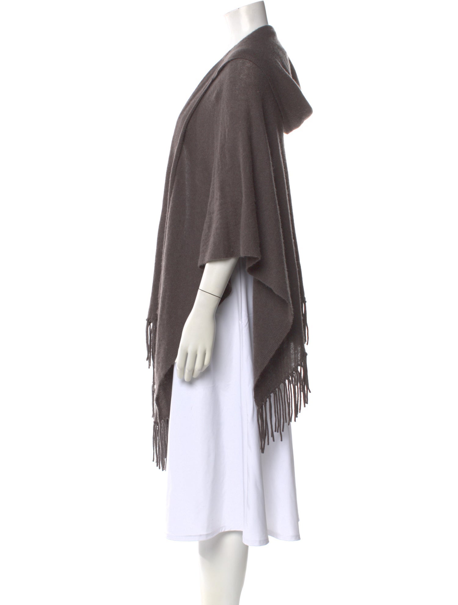 Minnie Rose Cashmere Open Front Sweater