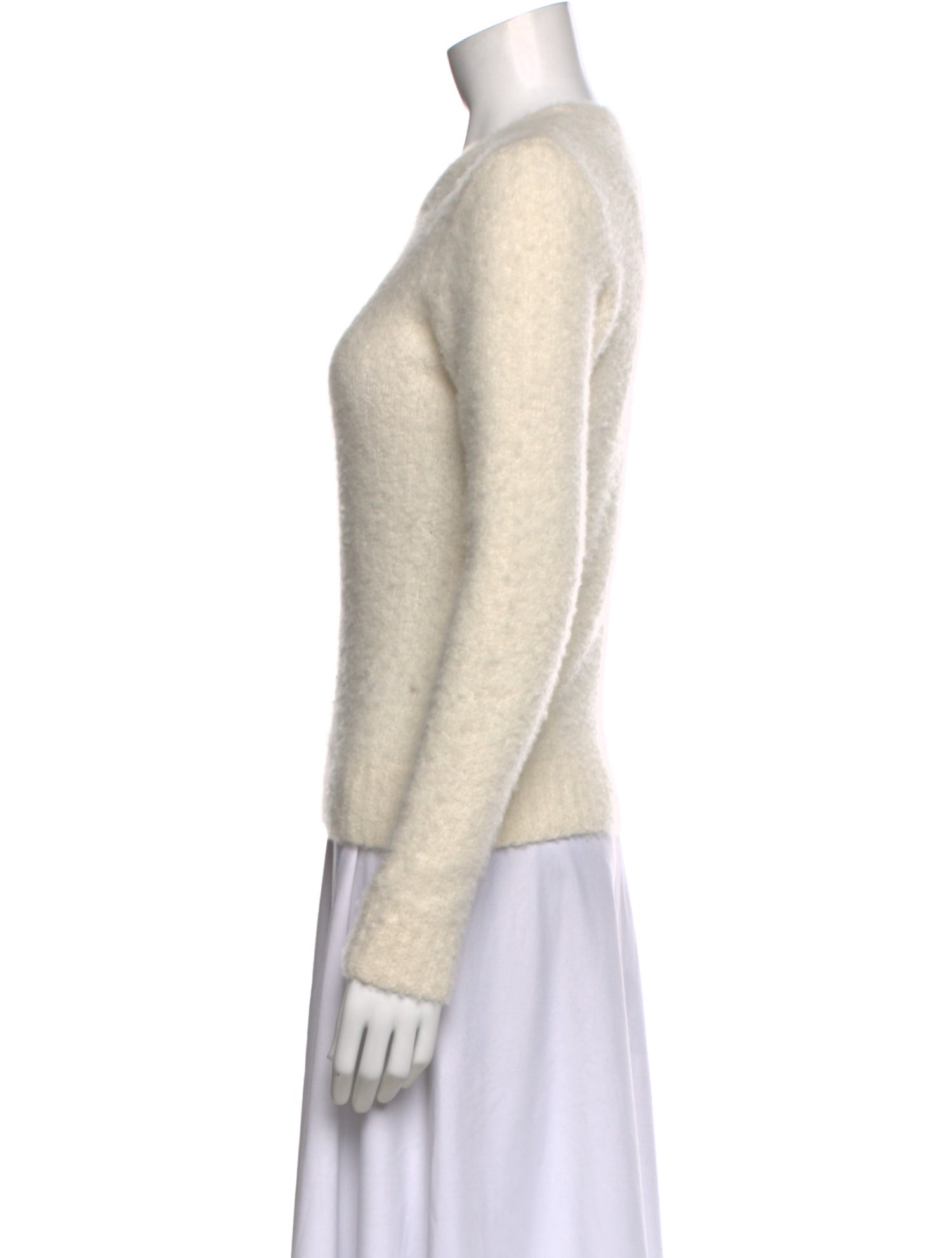 Minnie Rose Cashmere Crew Neck Sweater