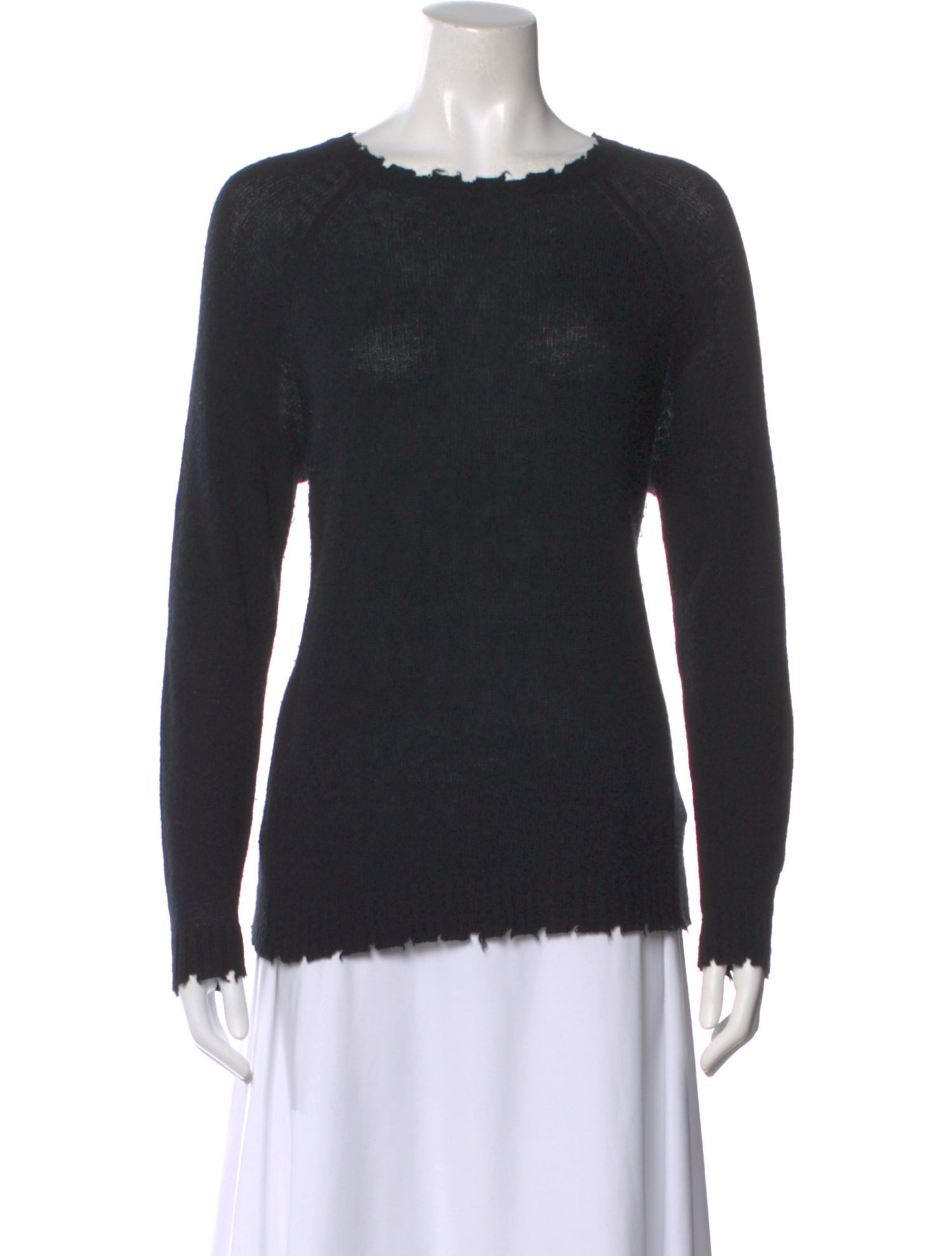 Minnie Rose Cashmere Scoop Neck Sweater