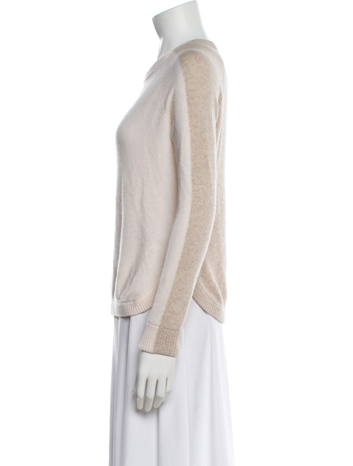 Minnie Rose Cashmere Crew Neck Sweater