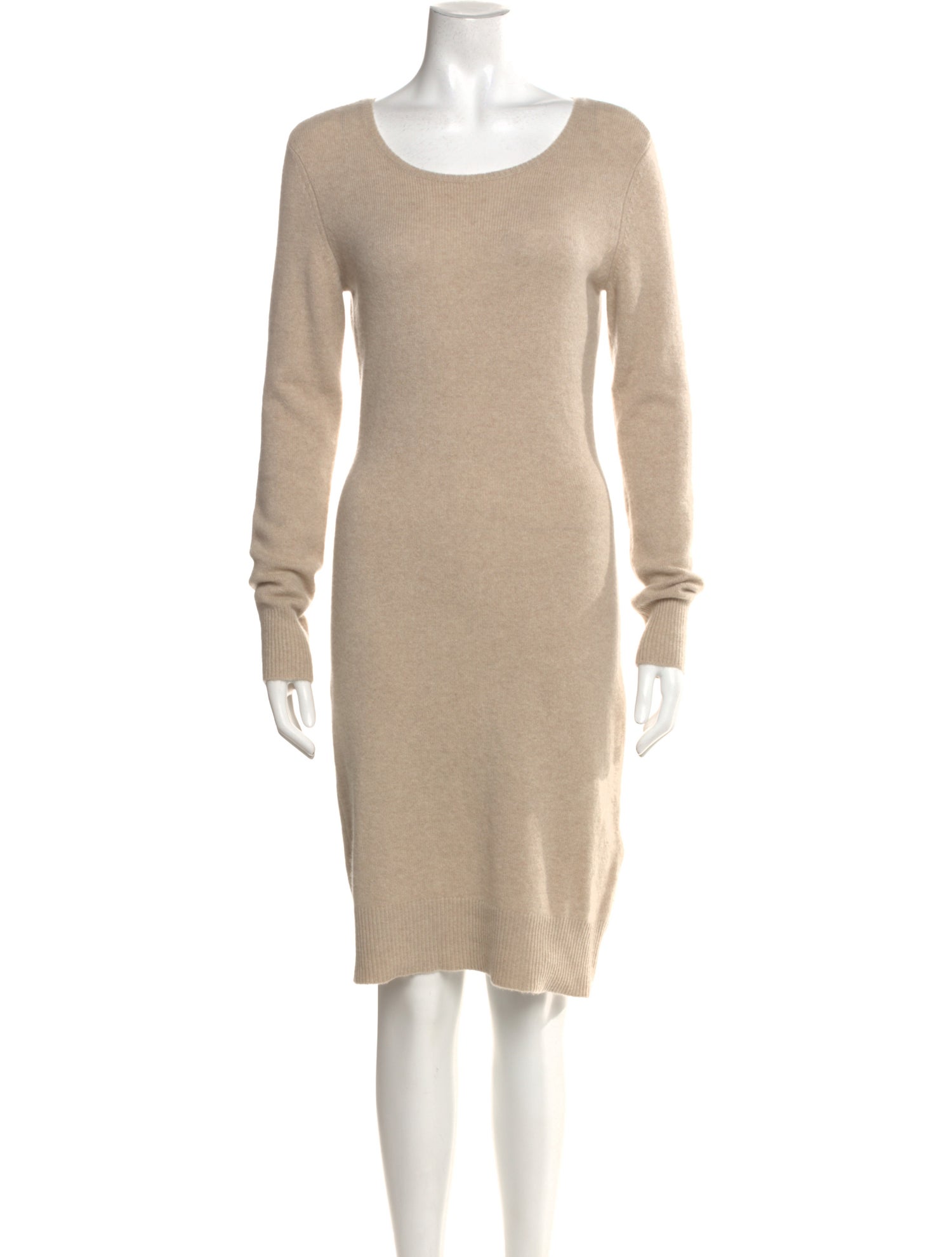 Minnie Rose Cashmere Knee-Length Dress