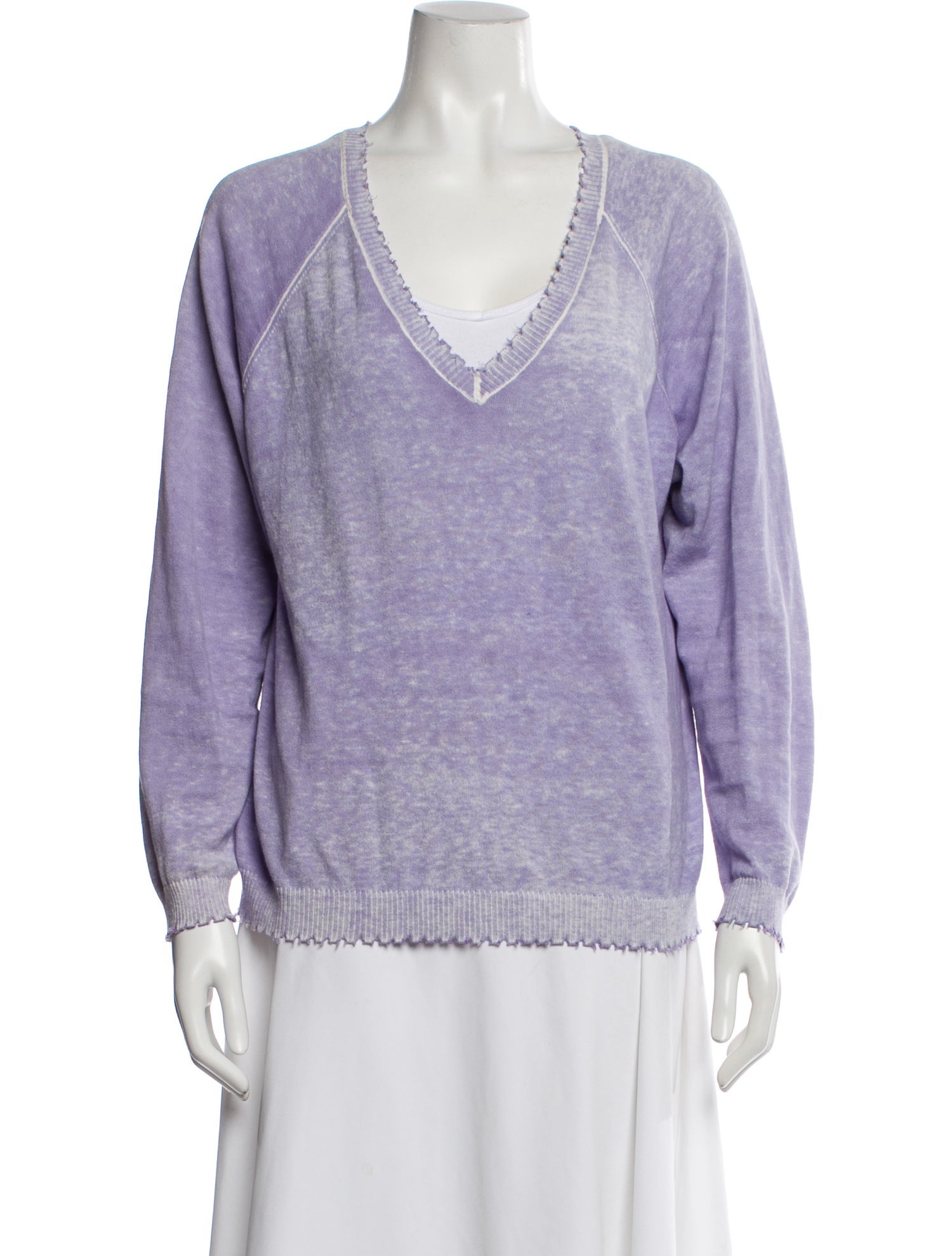 Minnie Rose V-Neck Sweater