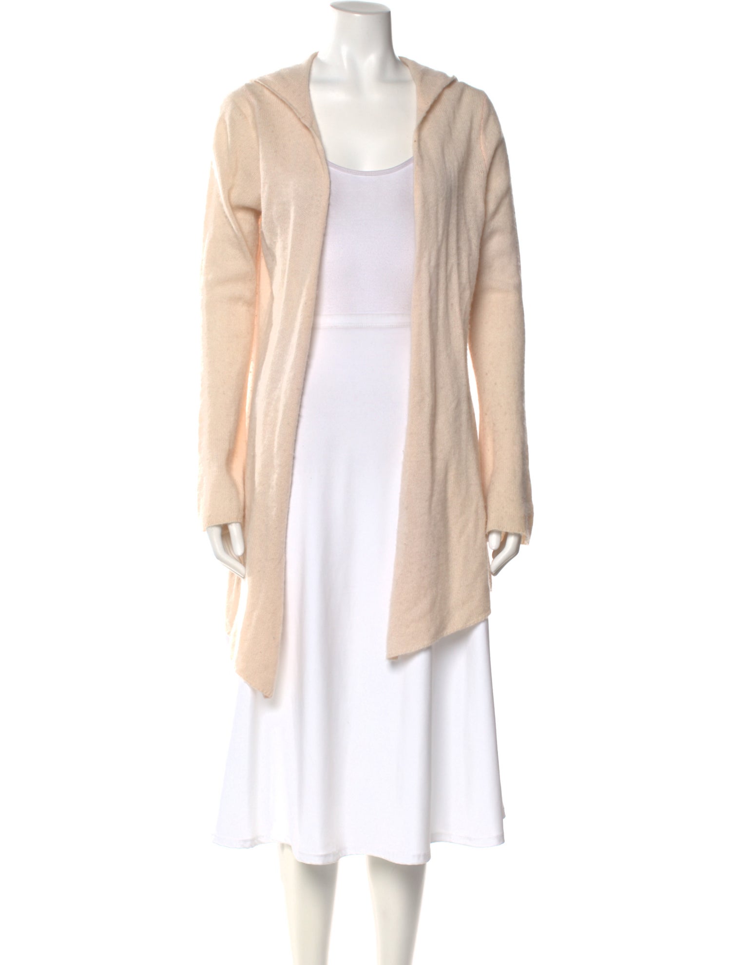 Minnie Rose Cashmere Open Front Sweater