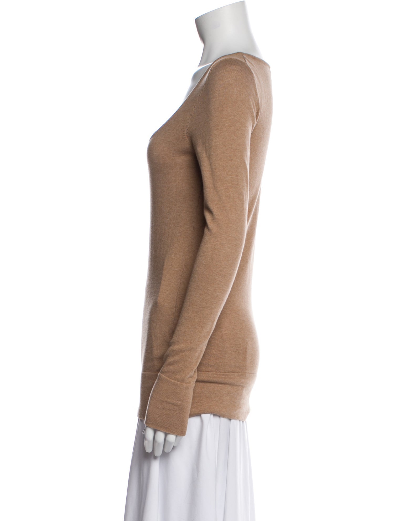 Minnie Rose Scoop Neck Sweater