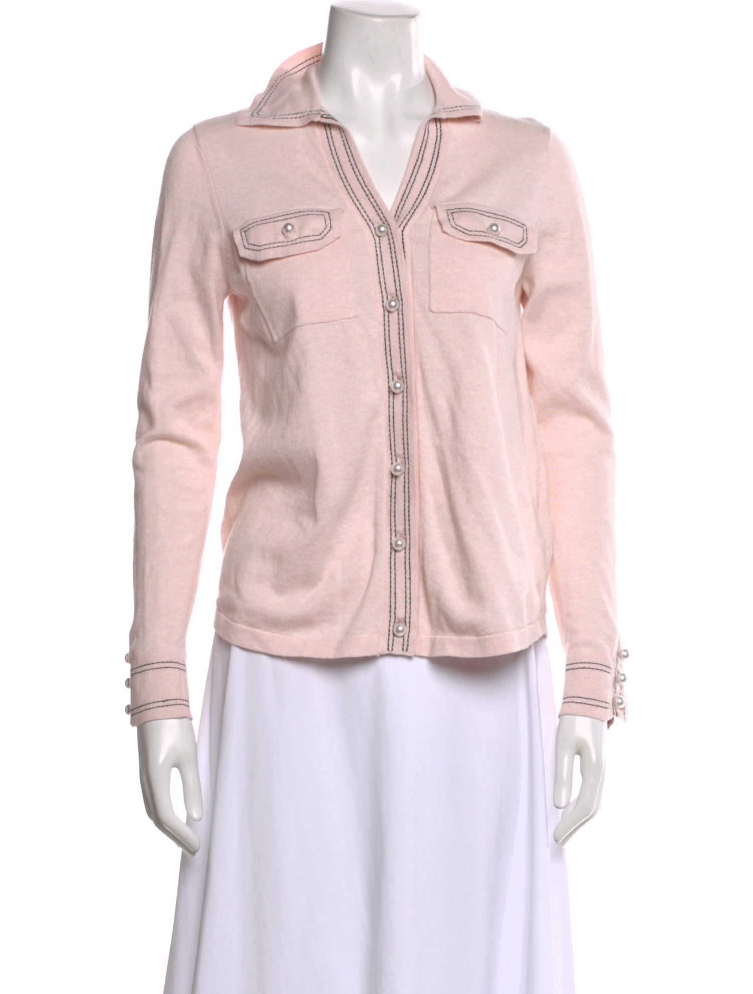 Minnie Rose V-Neck Sweater