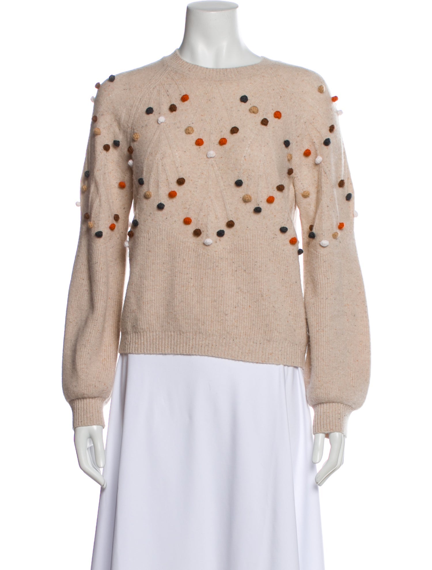 Minnie Rose Cashmere Crew Neck Sweater