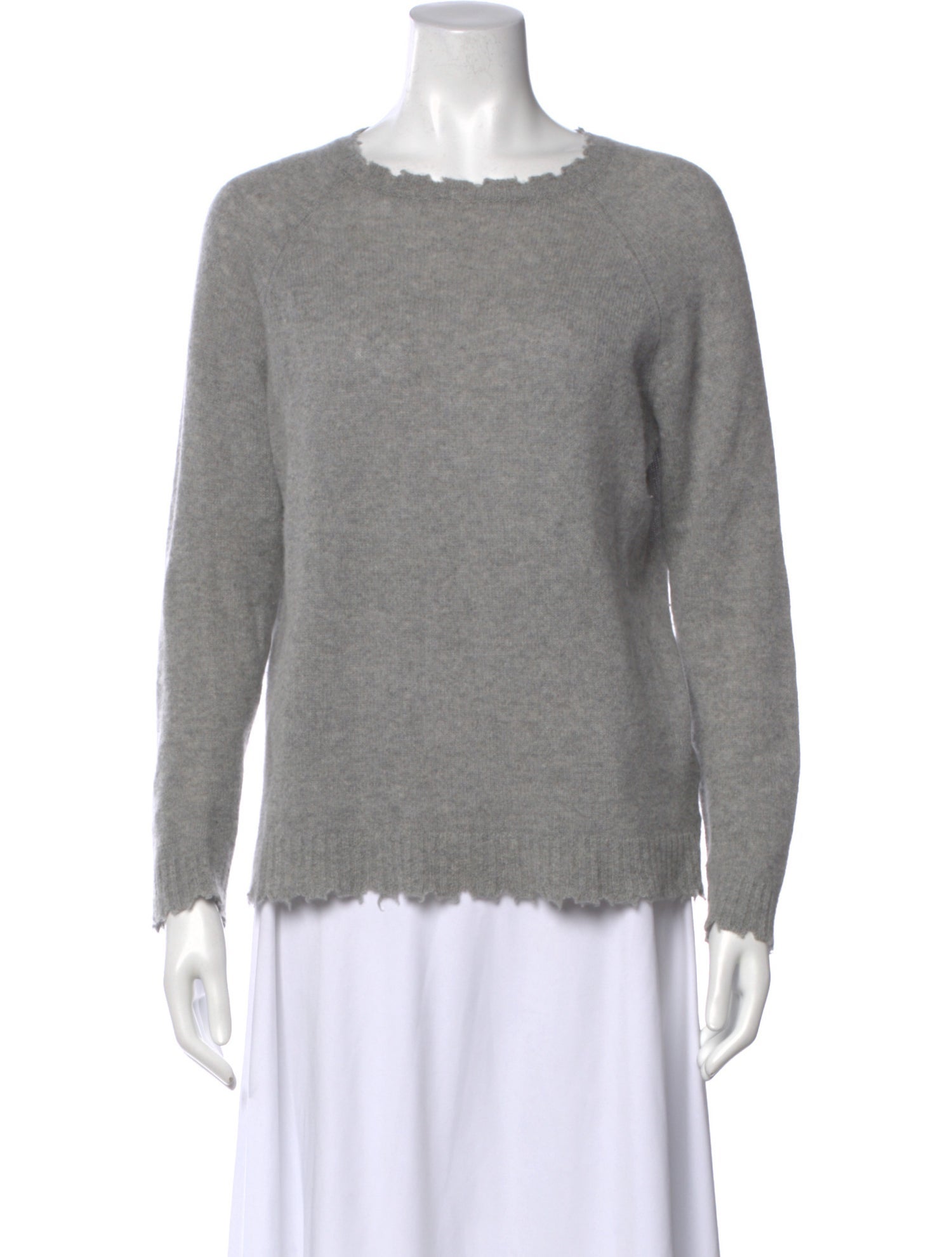 Minnie Rose Cashmere Scoop Neck Sweater