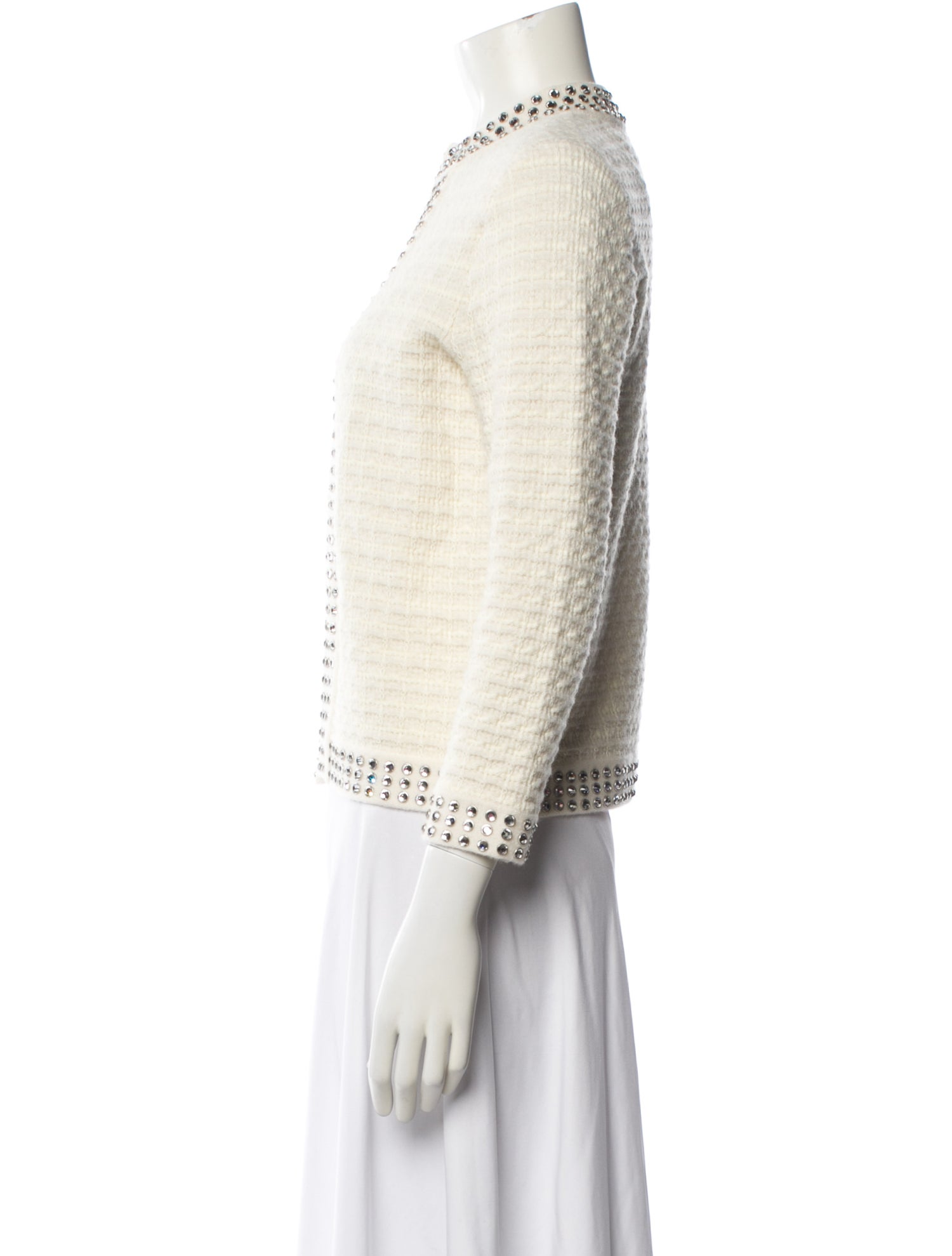 Minnie Rose Wool Tweed Pattern Evening Jacket w/ Tags