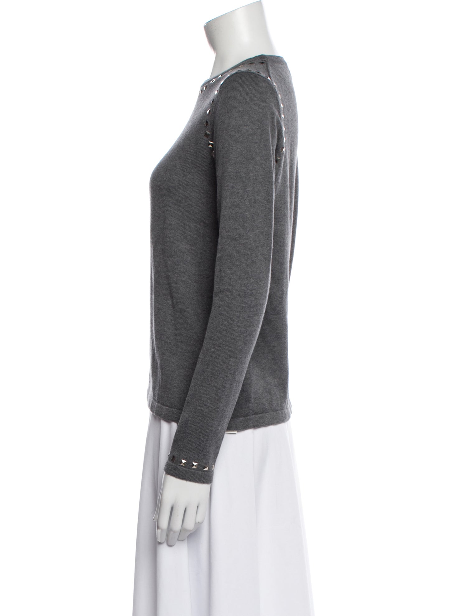 Minnie Rose Scoop Neck Sweater