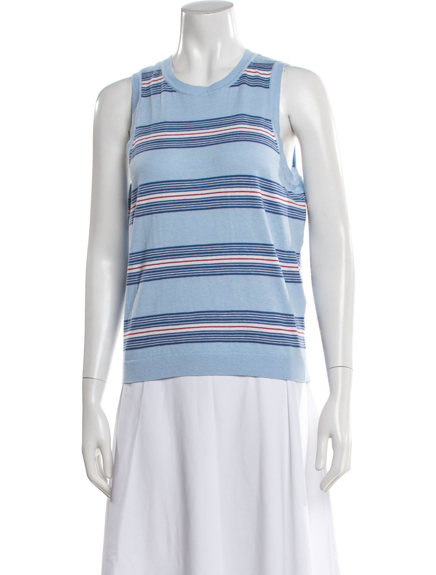 Minnie Rose Striped Crew Neck Sweater w/ Tags
