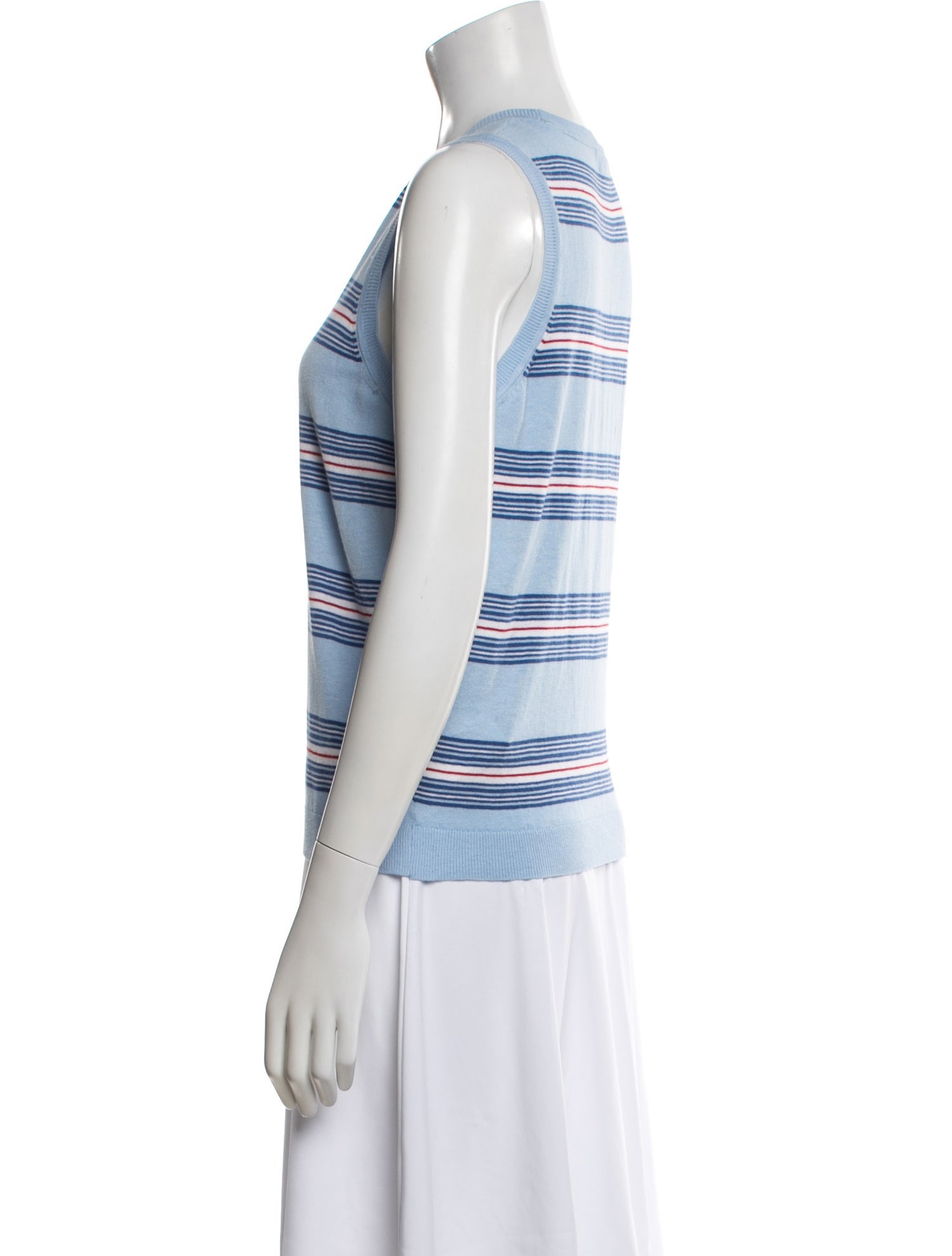 Minnie Rose Striped Crew Neck Sweater w/ Tags
