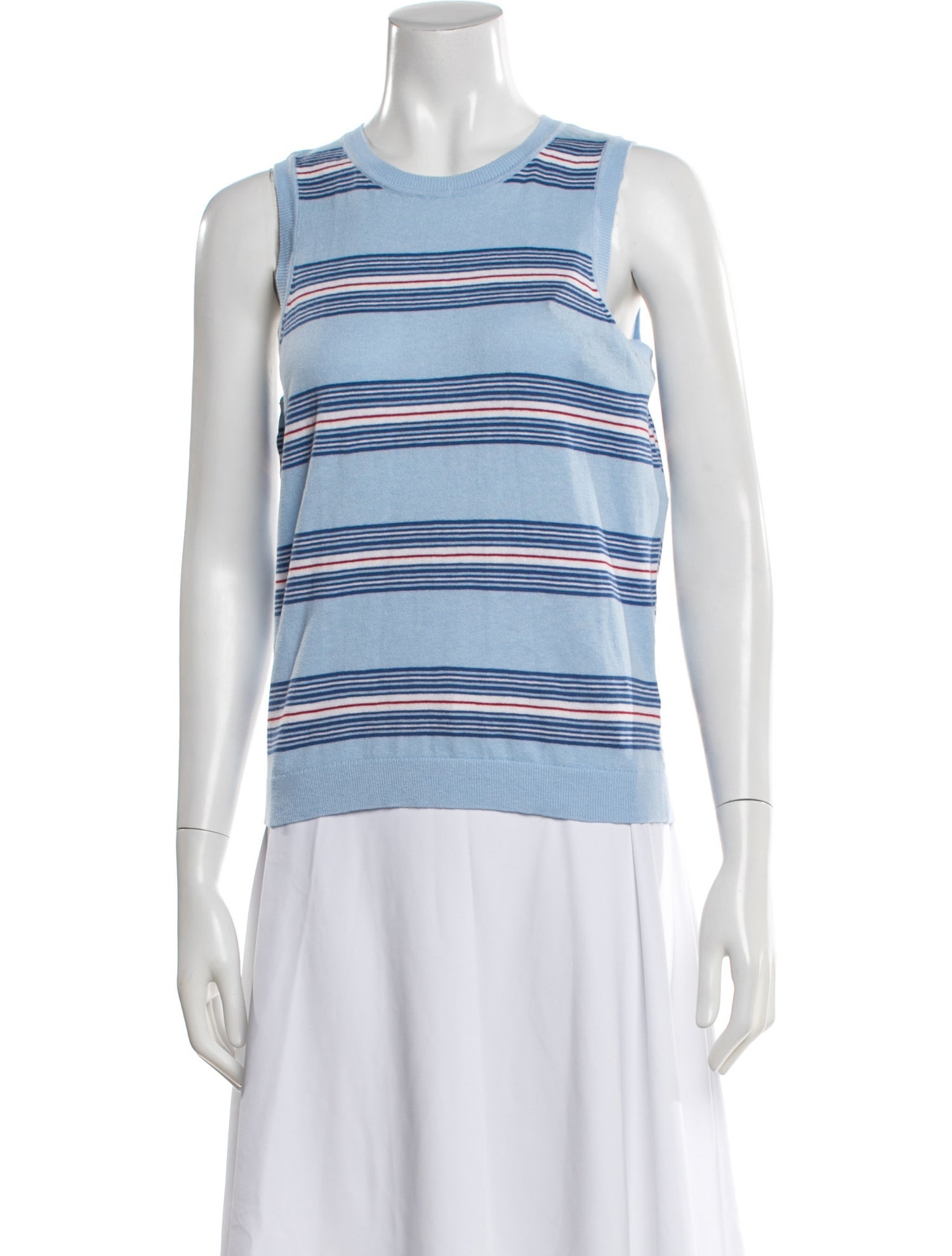 Minnie Rose Striped Crew Neck Sweater w/ Tags