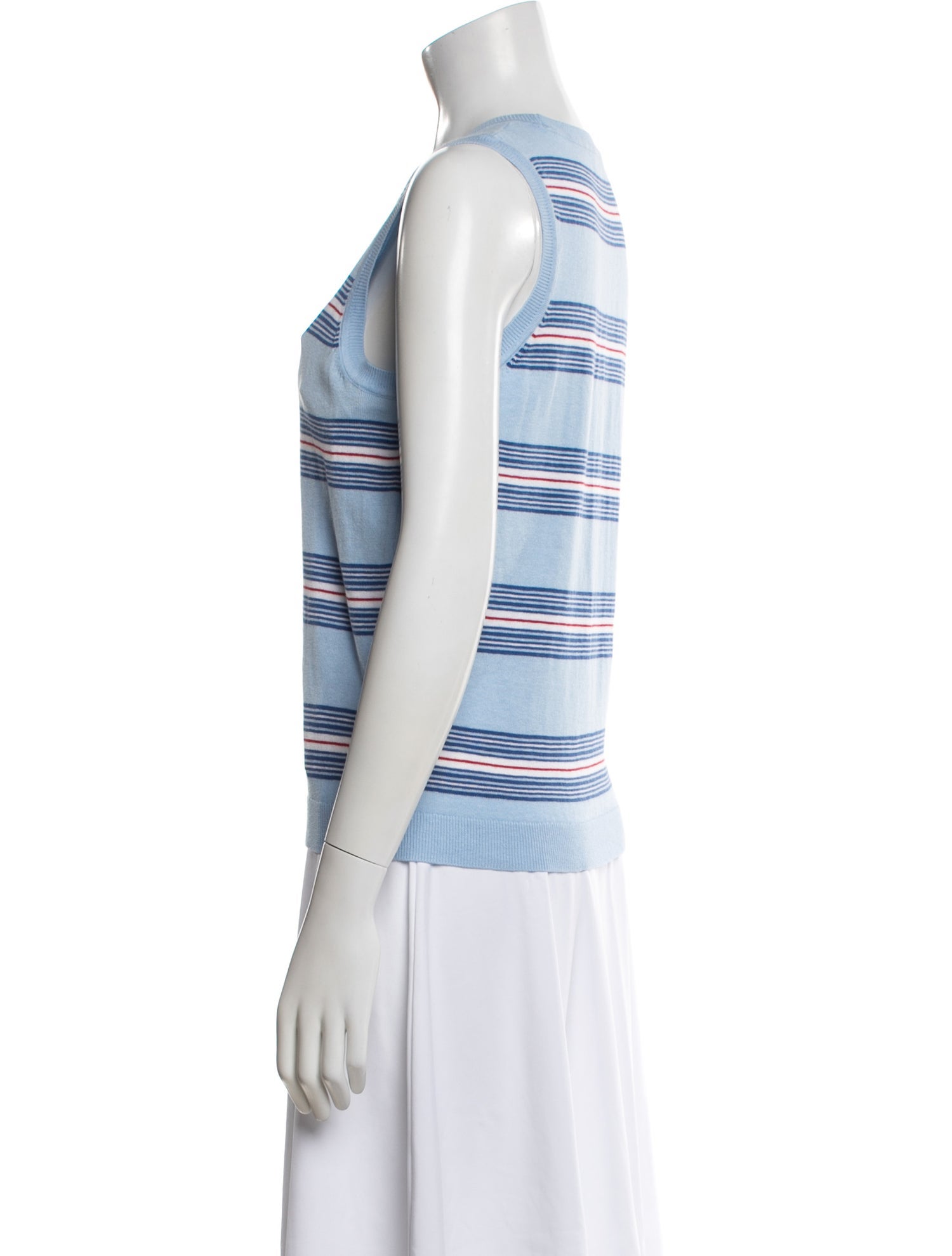Minnie Rose Striped Crew Neck Sweater w/ Tags