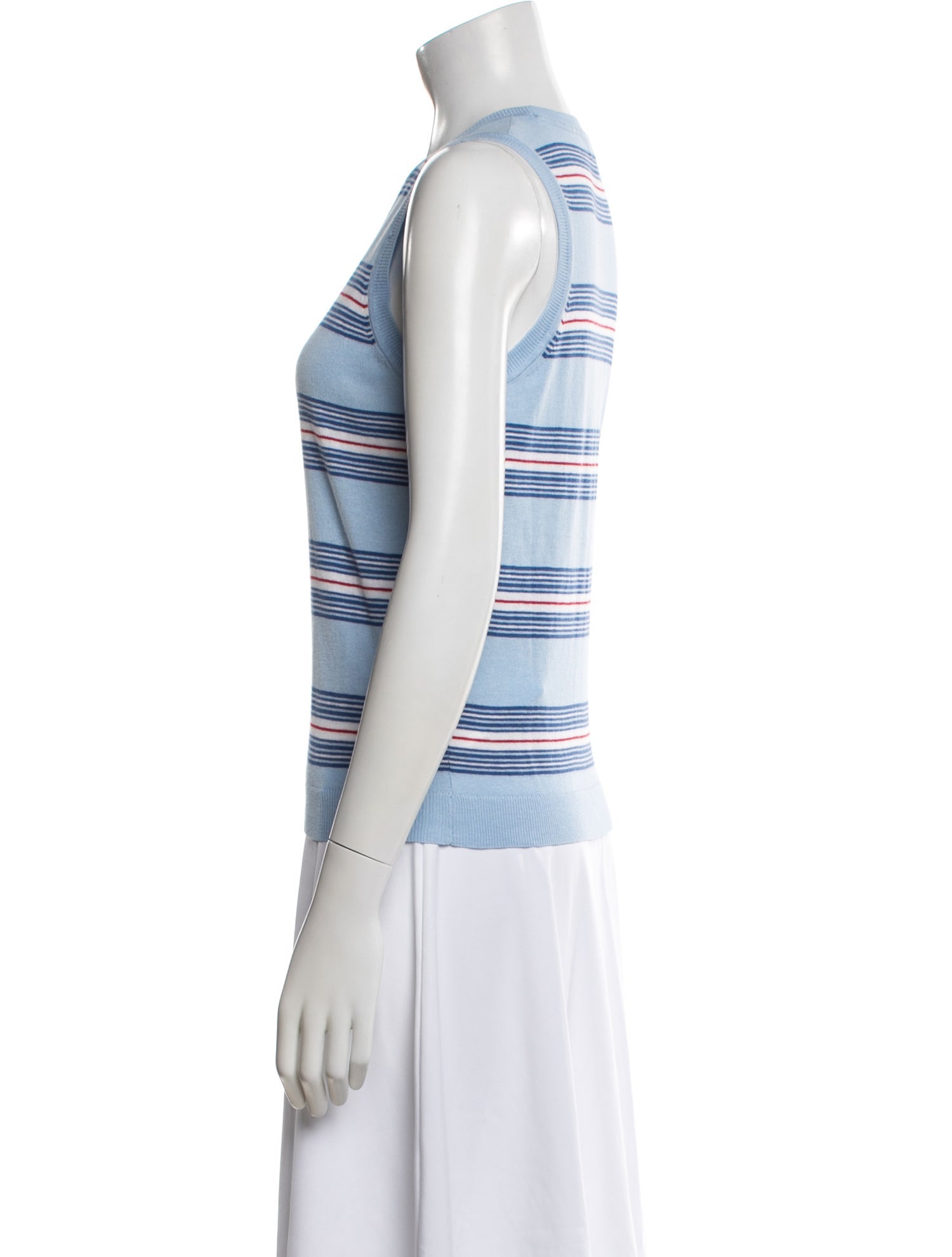 Minnie Rose Striped Crew Neck Sweater w/ Tags