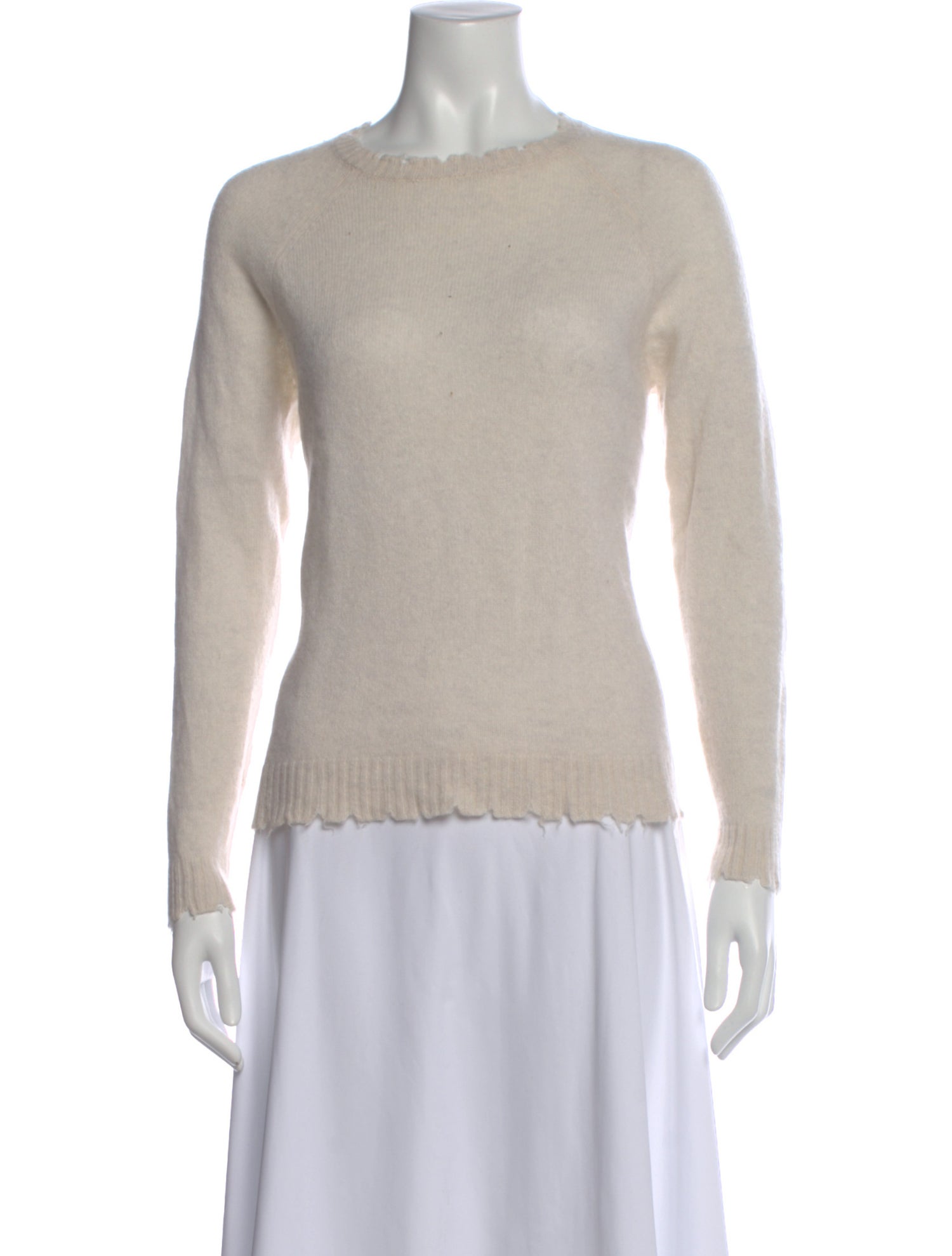 Minnie Rose Cashmere Crew Neck Sweater