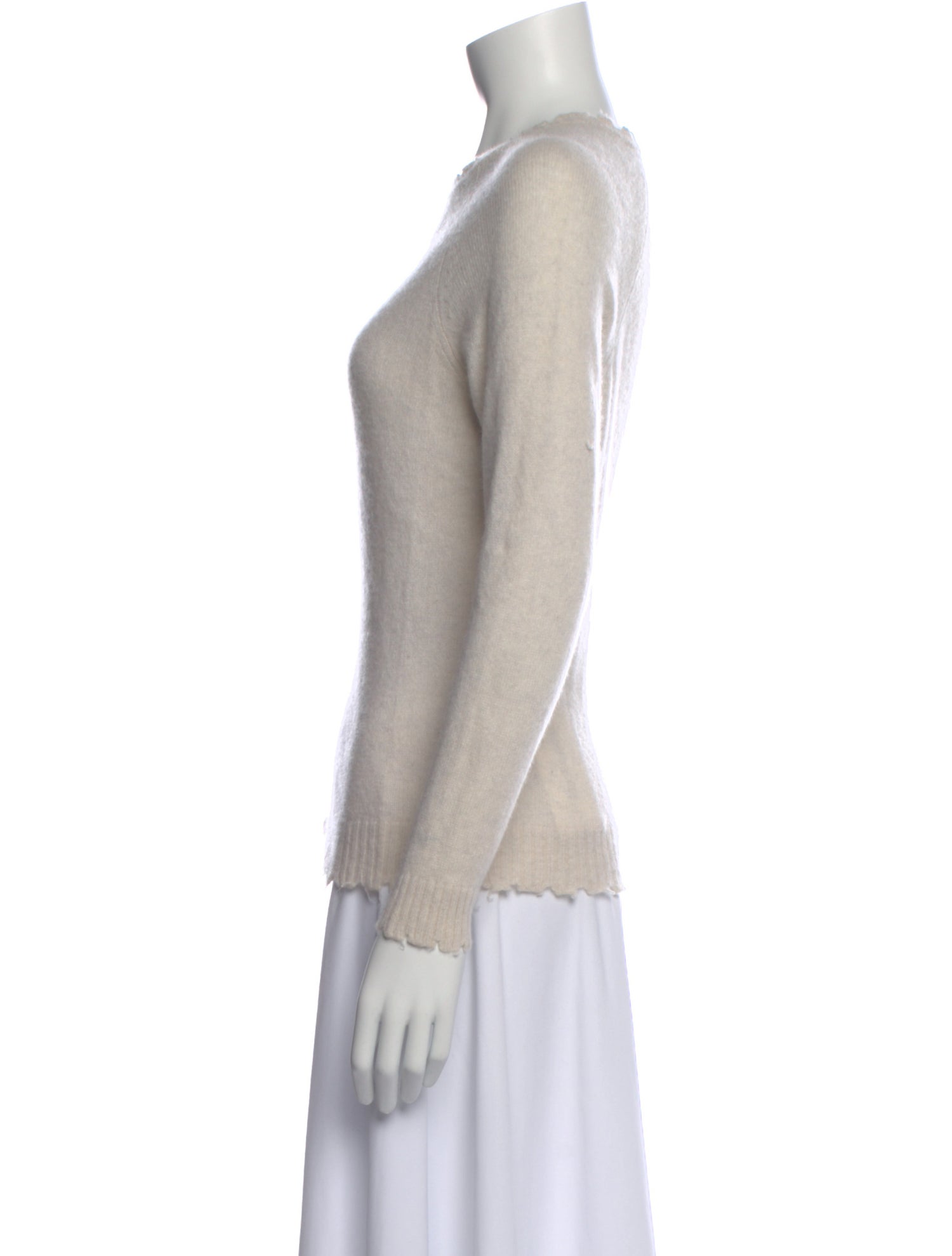 Minnie Rose Cashmere Crew Neck Sweater