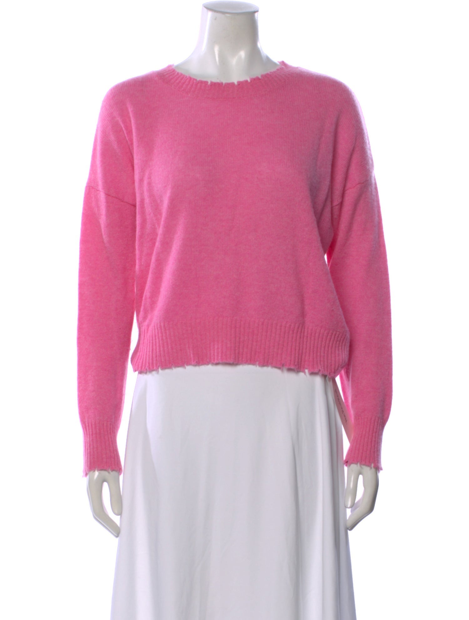 Minnie Rose Cashmere Crew Neck Sweater