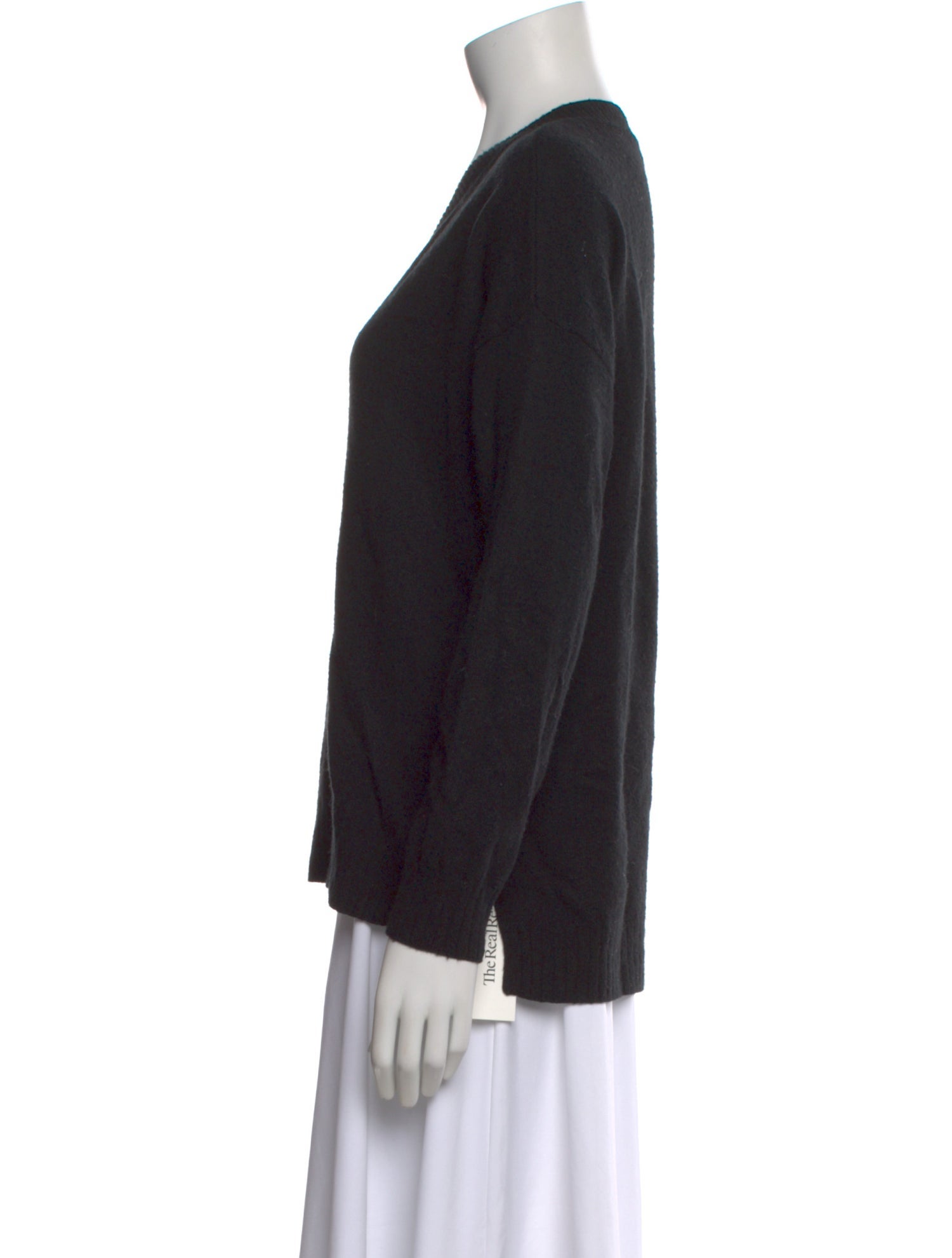 Minnie Rose Cashmere V-Neck Sweater