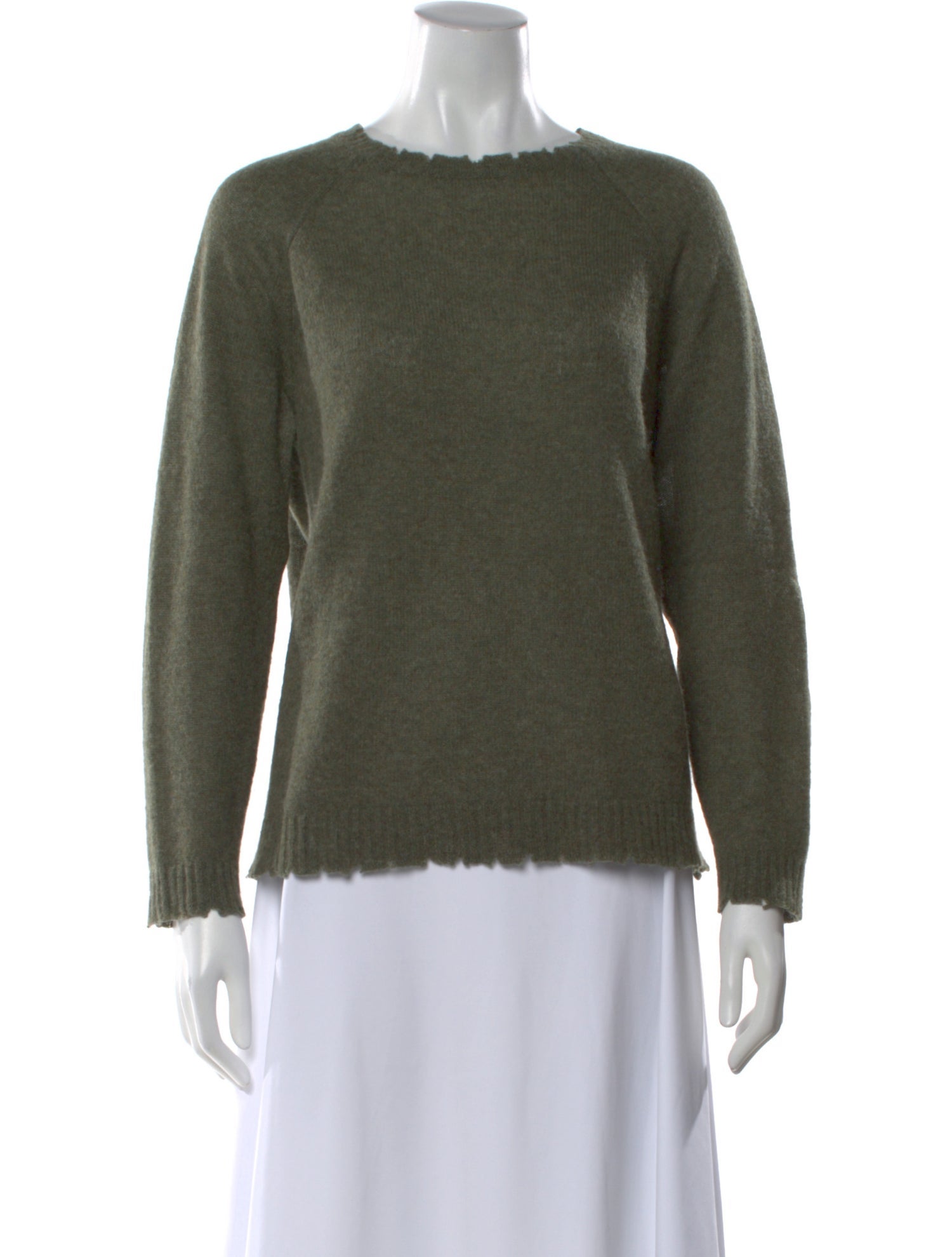 Minnie Rose Cashmere Crew Neck Sweater