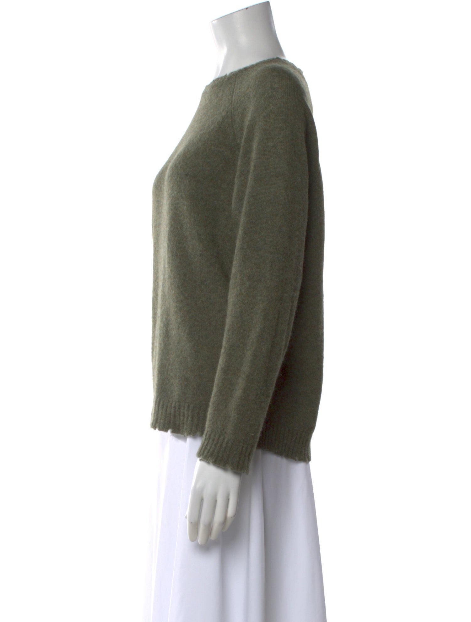 Minnie Rose Cashmere Crew Neck Sweater