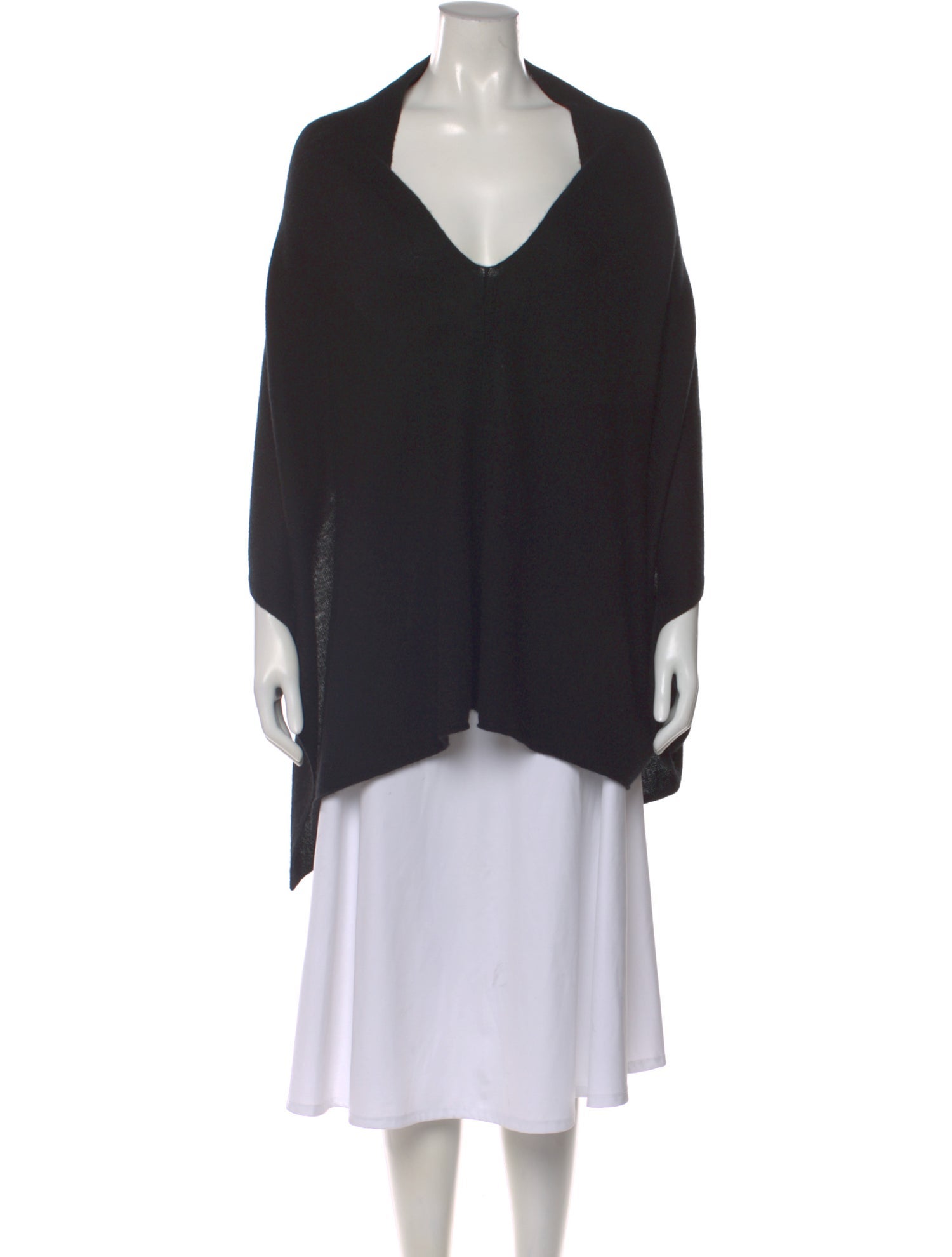 Minnie Rose Cashmere V-Neck Sweater