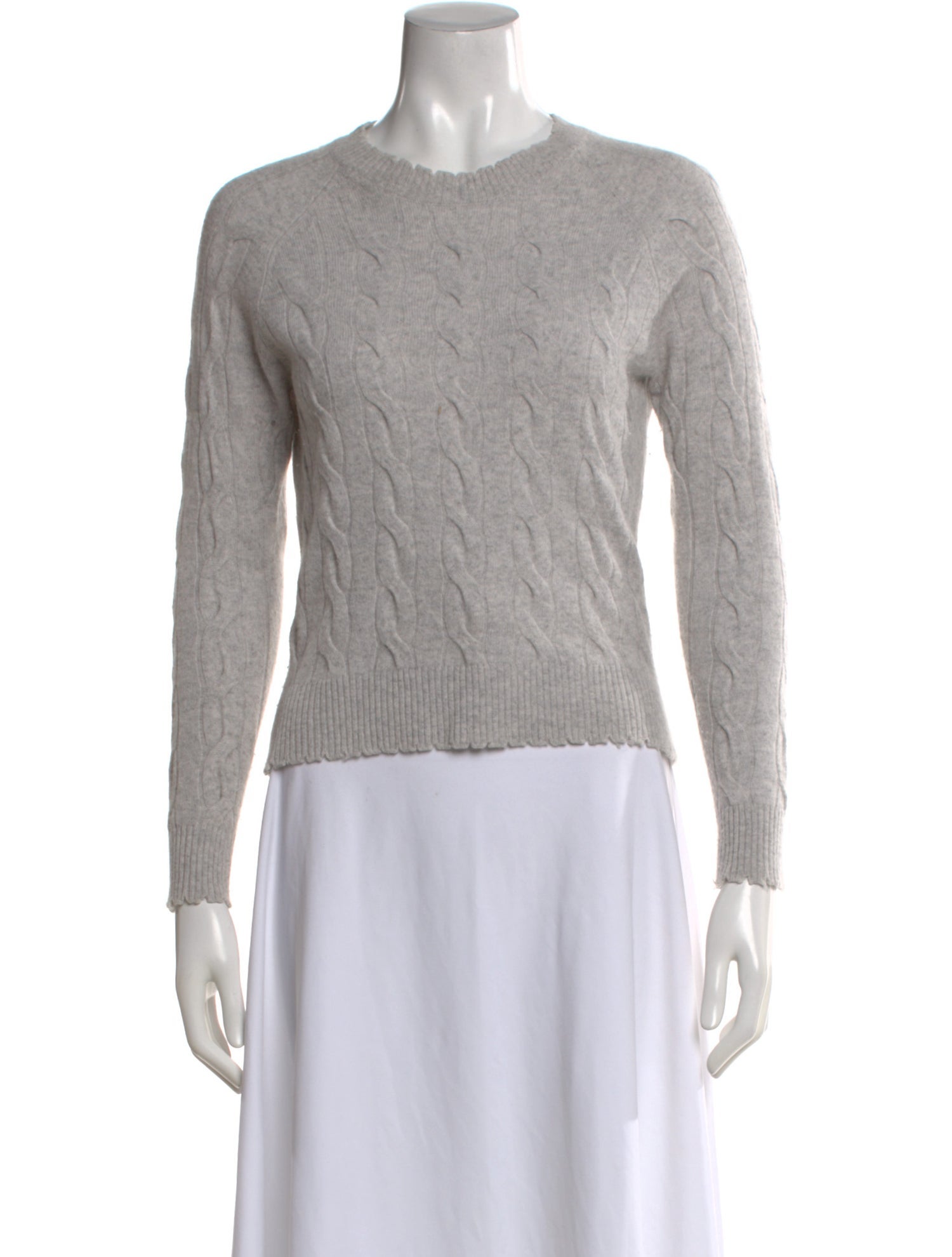 Minnie Rose Cashmere Crew Neck Sweater