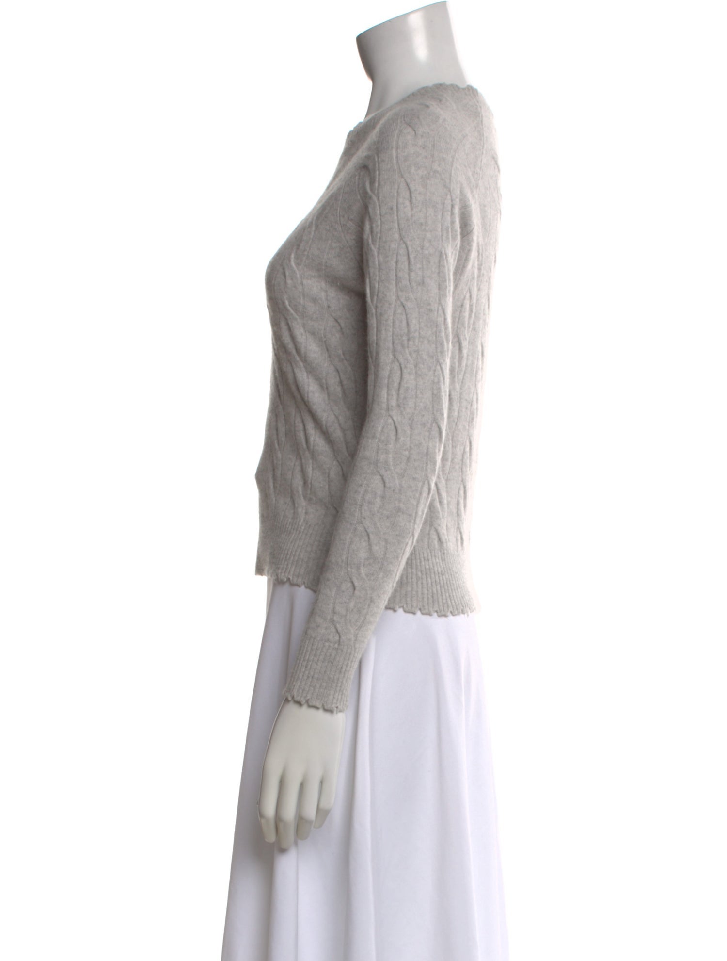 Minnie Rose Cashmere Crew Neck Sweater