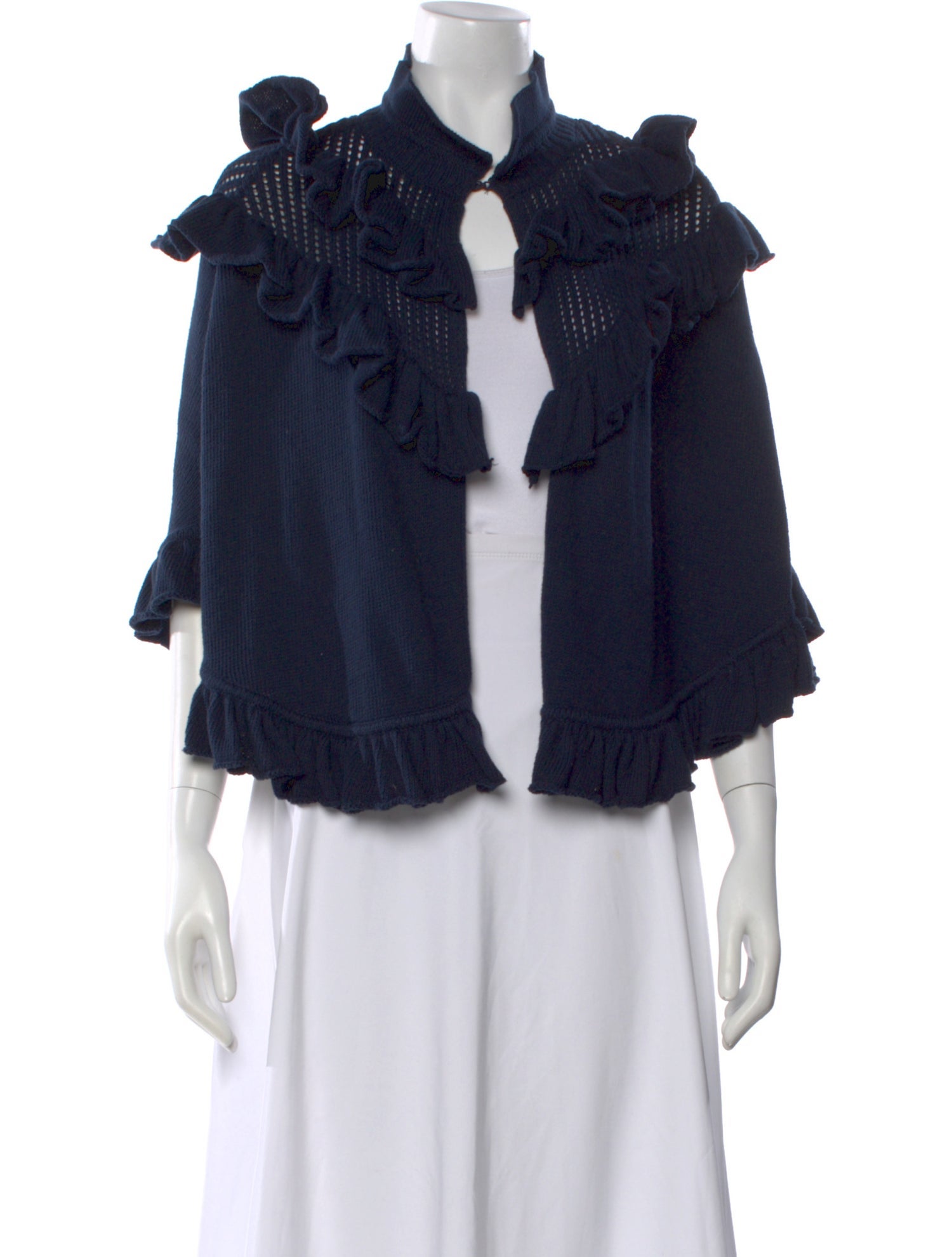 Minnie Rose Open Front Sweater