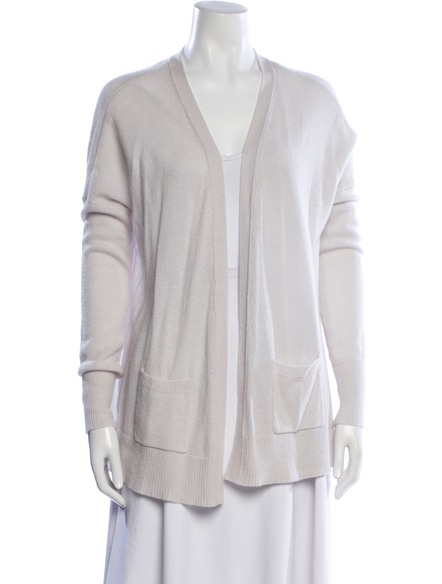 Minnie Rose Cashmere V-Neck Sweater