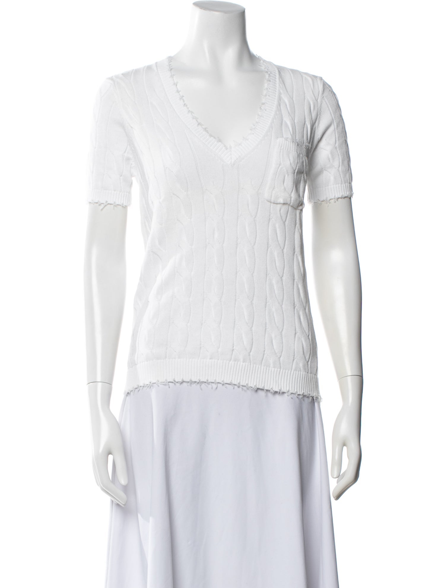 Minnie Rose V-Neck Sweater