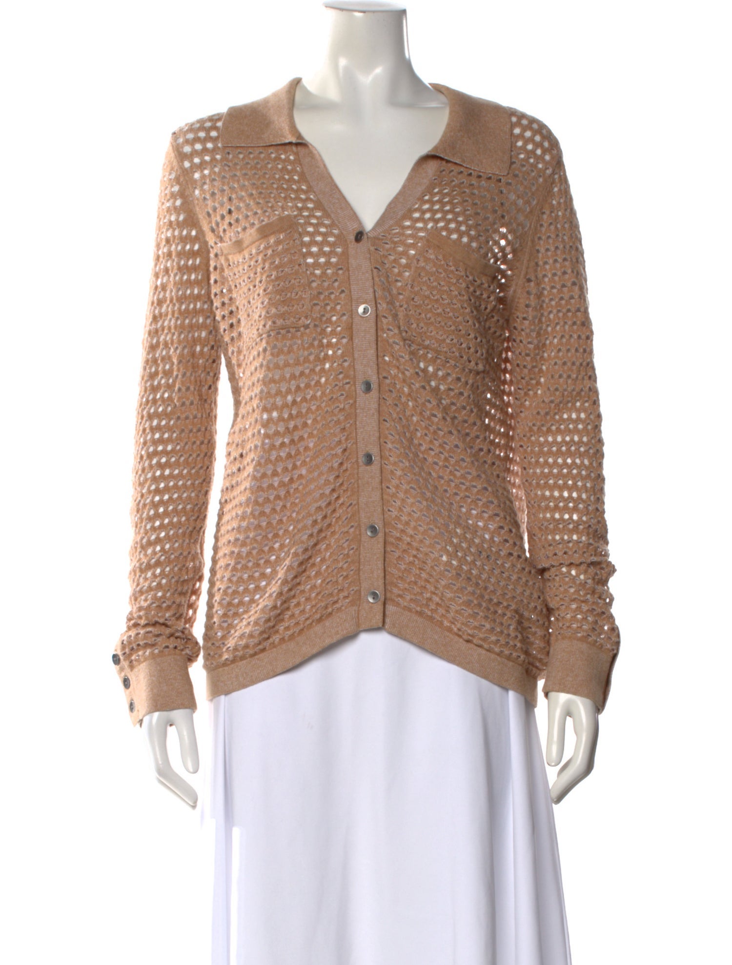 Minnie Rose V-Neck Sweater