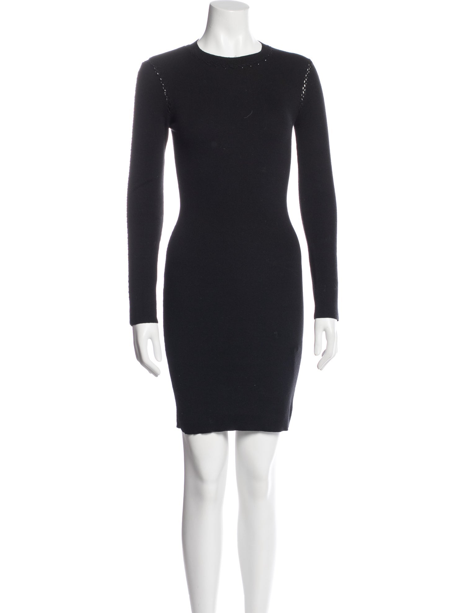 Minnie Rose Crew Neck Knee-Length Dress