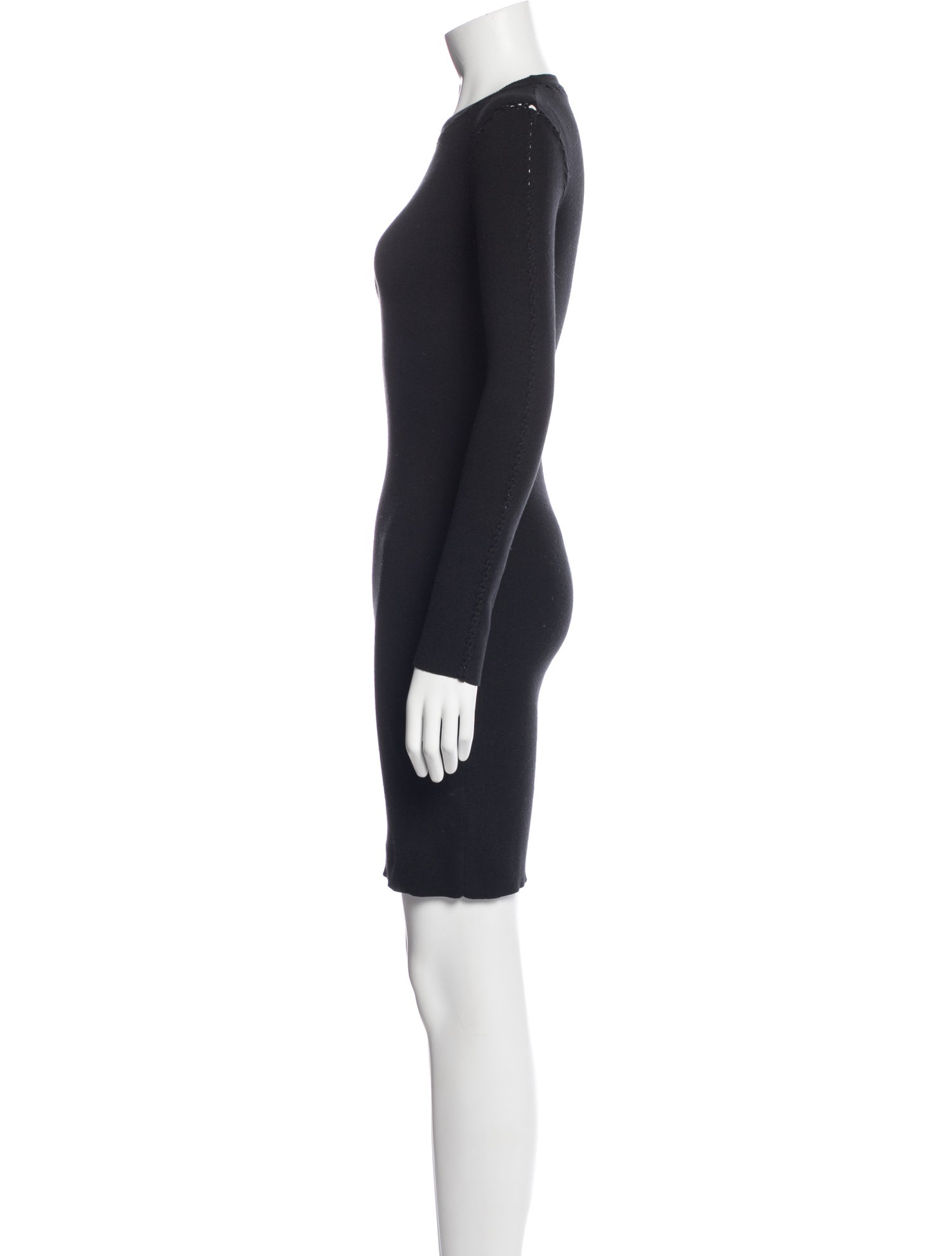 Minnie Rose Crew Neck Knee-Length Dress