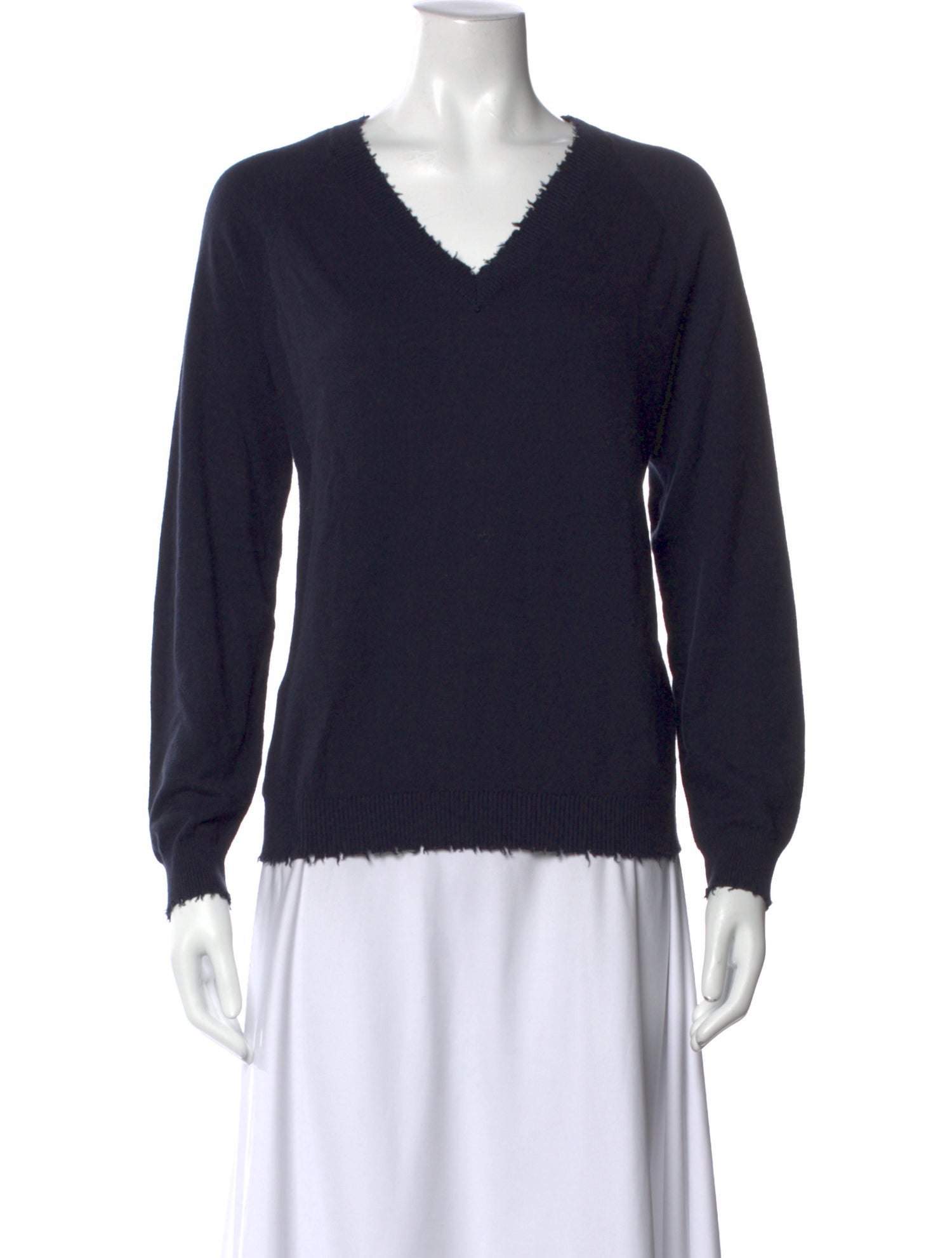 Minnie Rose V-Neck Sweater