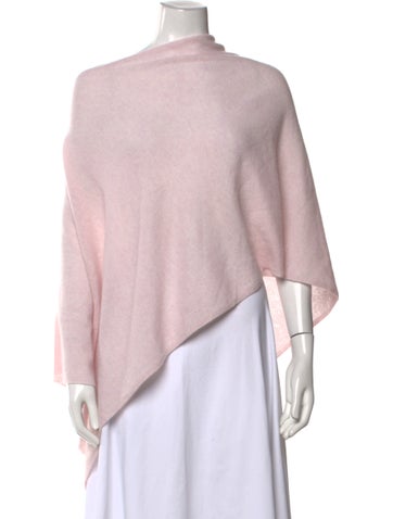 Pre-owned Minnie Rose Cashmere Turtleneck Sweater In Pink