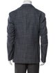 Montedoro Plaid Print Blazer