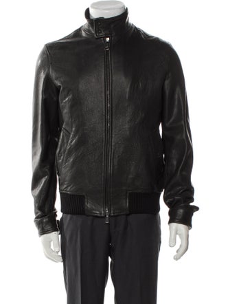 Montedoro Lamb Leather Moto Jacket