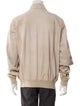Montedoro Leather Bomber Jacket