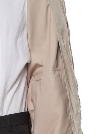 Montedoro Leather Bomber Jacket