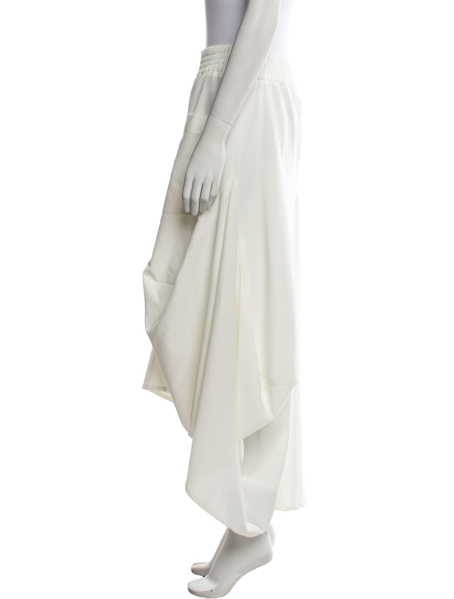 ma non troppo Pleated Accents Midi Length Skirt