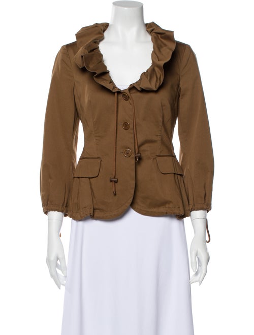 Moschino Cheap and Chic Utility Jacket Brown