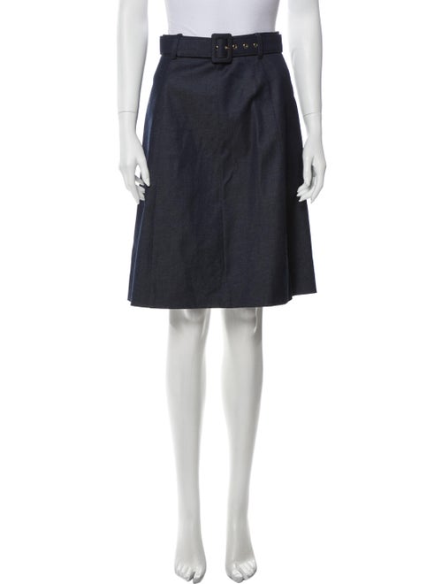 Moschino Cheap and Chic Knee-Length Skirt Blue