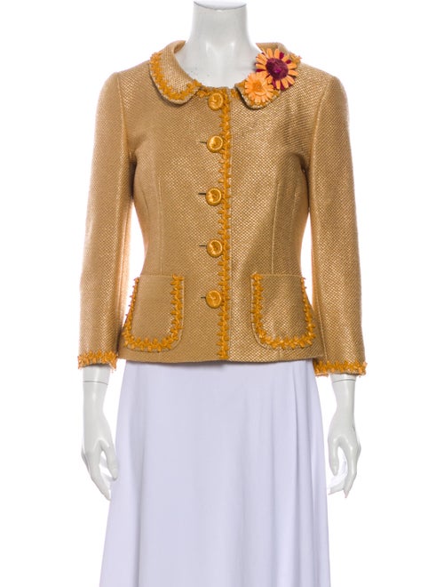 Moschino Cheap and Chic Evening Jacket Gold