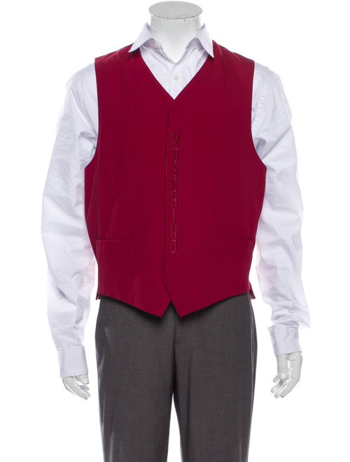 Moschino Cheap and Chic Wool Suit Vest Wool