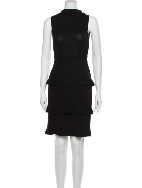 Moschino Cheap and Chic Virgin Wool Mini Dress Woo