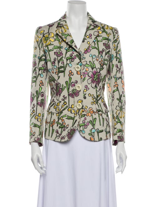 Moschino Cheap and Chic Printed Blazer